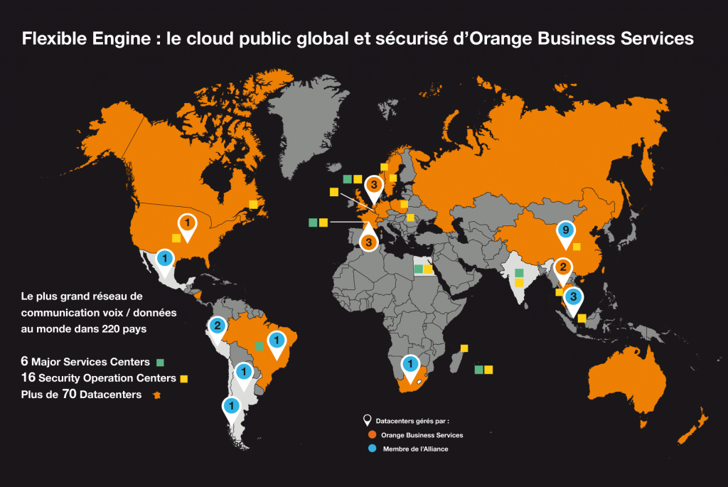 carte datacenter monde